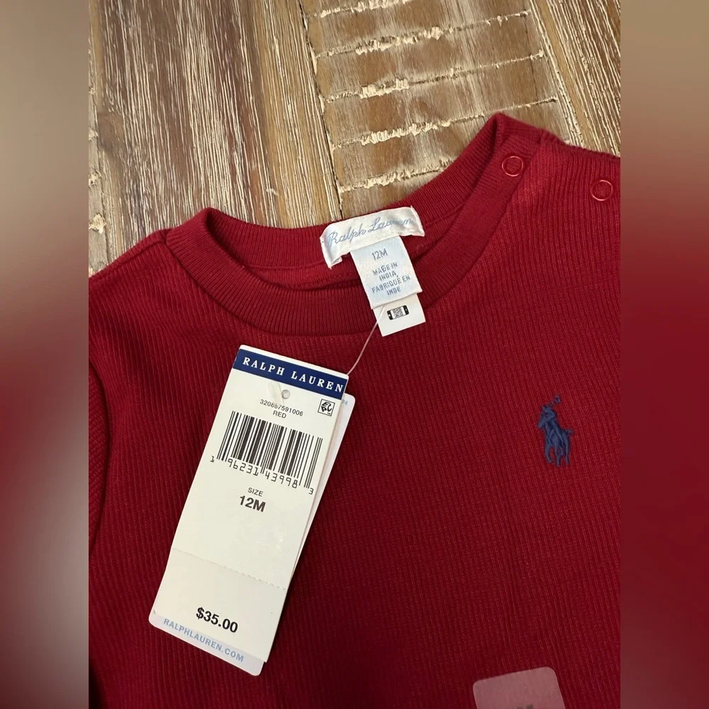 Ralph Lauren long sleeve t-shirt baby toddler